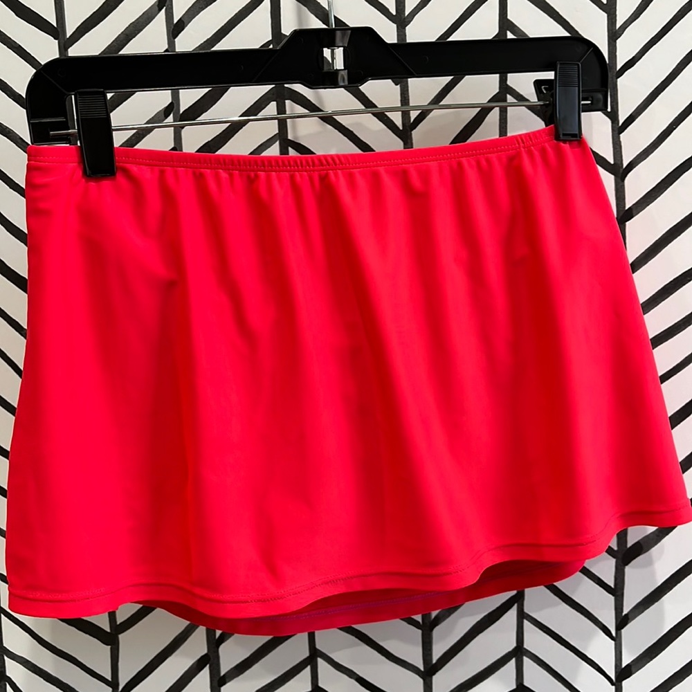 Clearance!⚠️ Catalina Bright Orange Swim Skirt Built-In Panties, sz S (4-6)